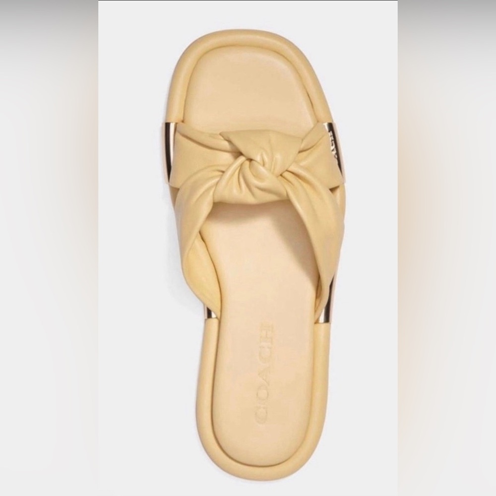 New COACH Brooklyn Sandals Slip On